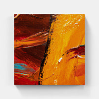 Orange blazes beauty-Canvas-artwall-Artwall