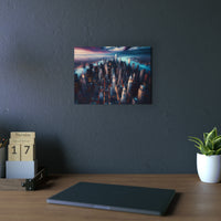 New-York, wow!- Tableau aluminium