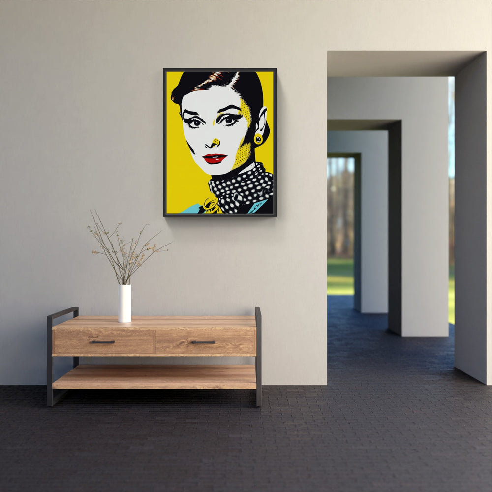 Audrey Popstyle-Canvas-artwall-Artwall