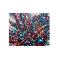 Graffiti Art Amour- Tableau aluminium