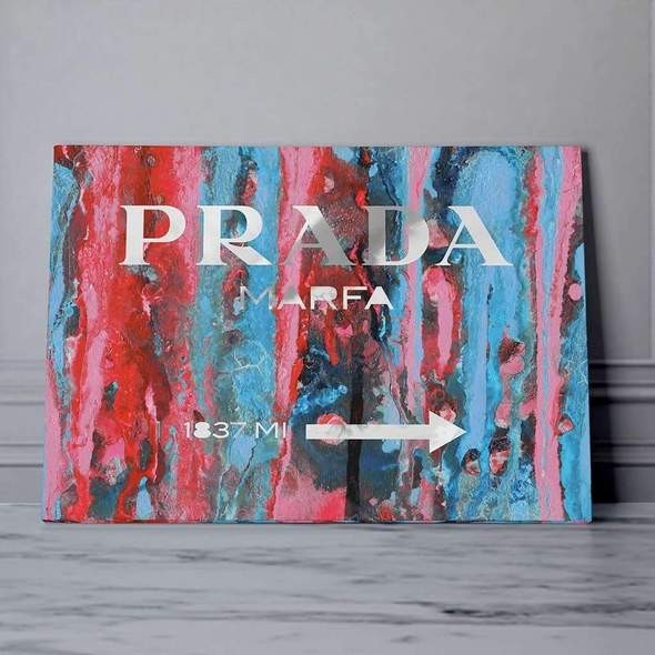 Prada Pop art Canvas - - Artwall and co