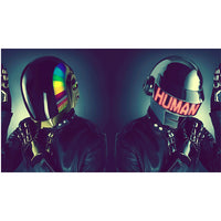 Daft Punk Human Robots Tableau Tendance