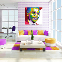 Nelson Mandela people art print