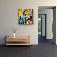 Enrapturing Singer Muse-Canvas-artwall-Artwall