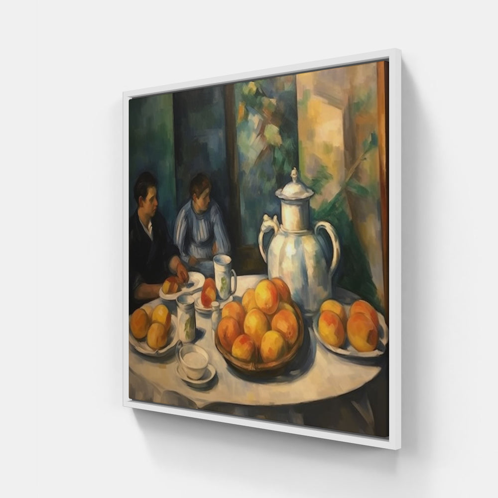 Still Life Symphony-Canvas-artwall-20x20 cm-White-Artwall