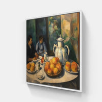 Still Life Symphony-Canvas-artwall-20x20 cm-White-Artwall