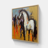 Swift Horse Movement-Canvas-artwall-Artwall