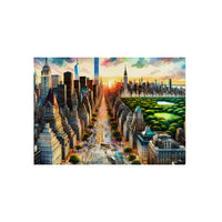 New York Dreams!- Tableau aluminium