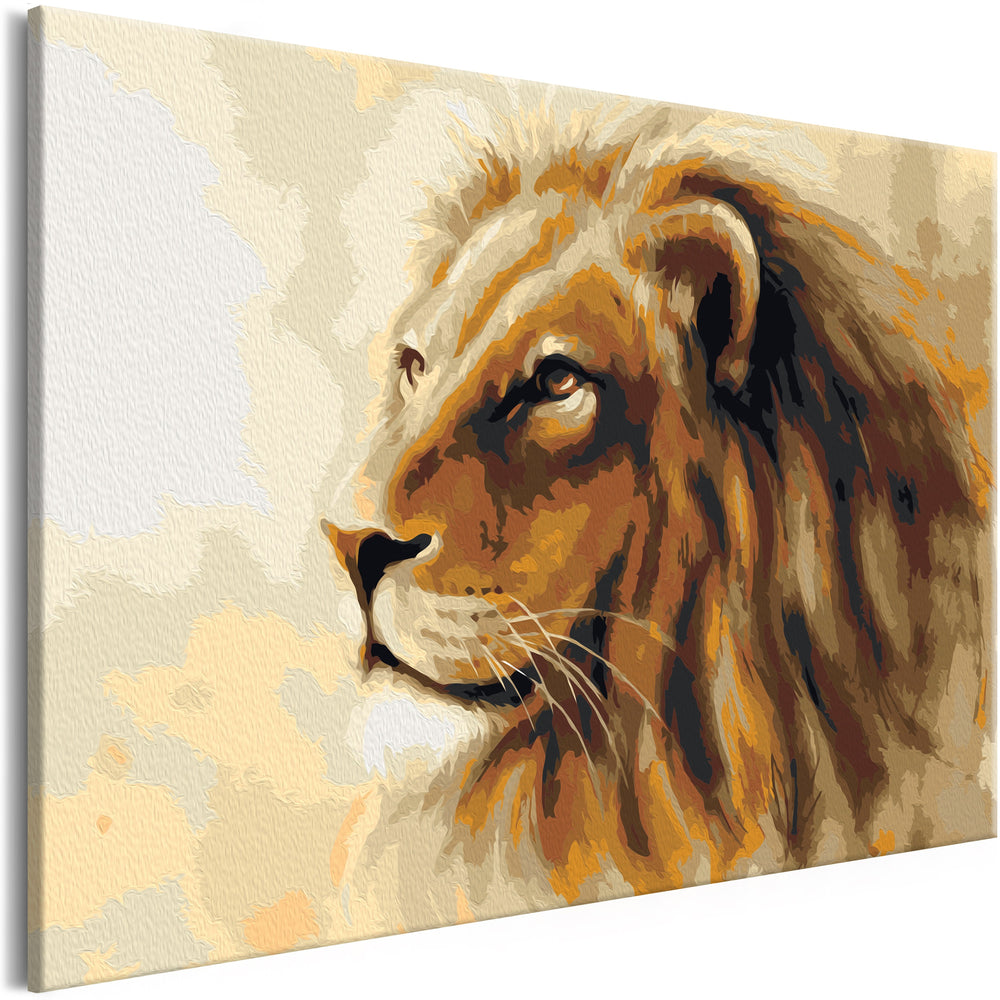 Tableau à peindre par soi-même - Lion King