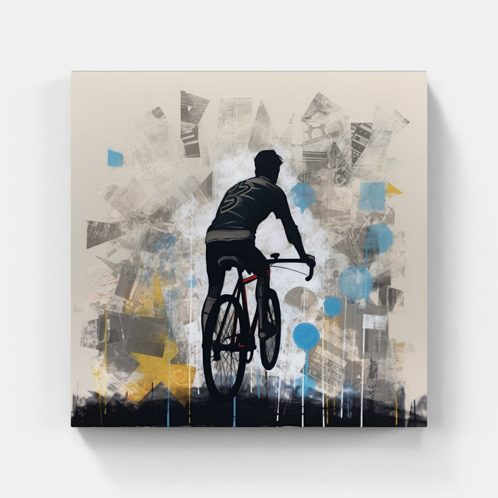 Cyclist's Canvas-Canvas-artwall-Artwall