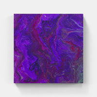 Purple on time bliss-Canvas-artwall-Artwall