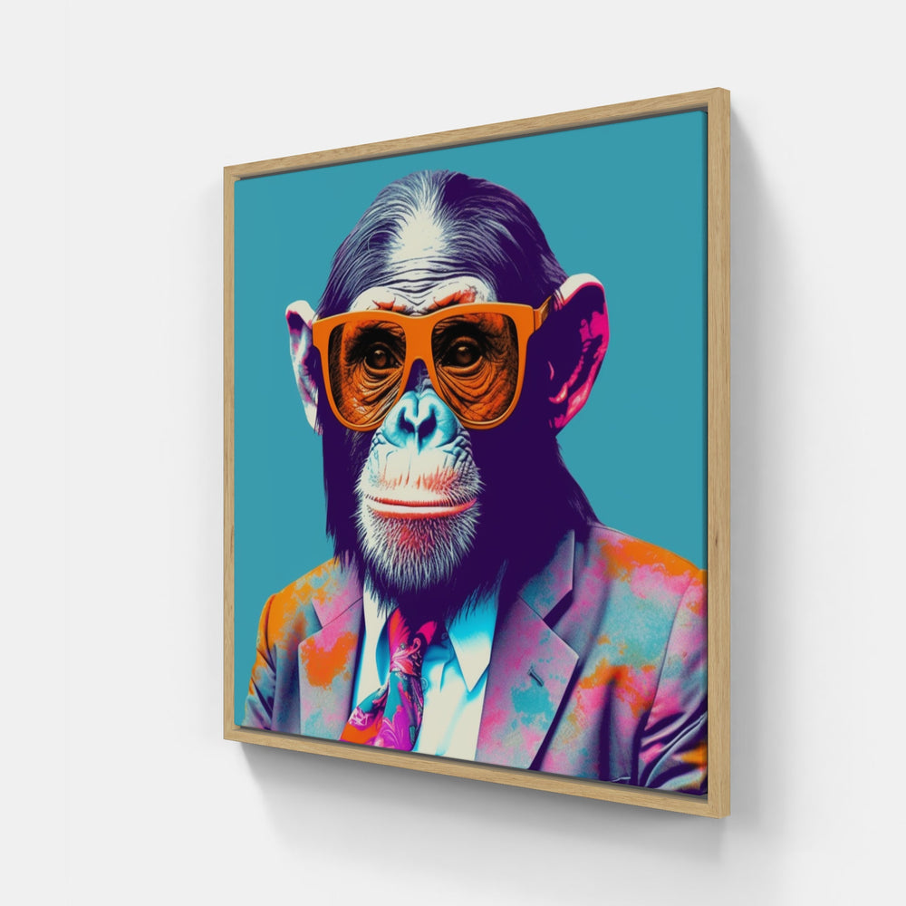 Jungle Monkey Canva-Canvas-artwall-Artwall