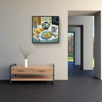 A Fusion of Elegance and Wildness-Canvas-artwall-Artwall