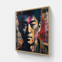 "Street's Dreaming"-Canvas-artwall-20x20 cm-Wood-Artwall