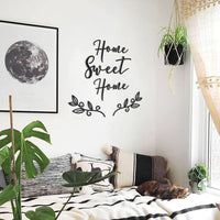 Sweet Home Metal Wall Decoration