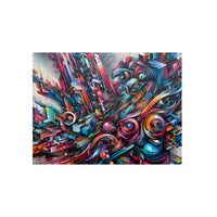 Graffiti Art Amour- Tableau aluminium