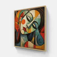Picasso's Surreal Inspiration-Canvas-artwall-20x20 cm-Wood-Artwall