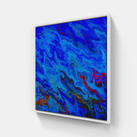 Blue skies dreaming lord-Canvas-artwall-20x20 cm-White-Artwall