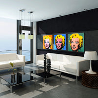 Marilyn Monroe Pop Art Triptych