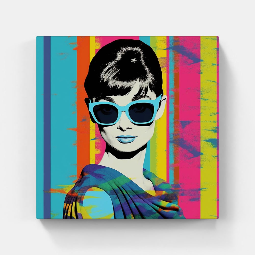 Audrey Hepburn-Canvas-artwall-Artwall