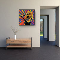 Vibrant Vocalist Harmony-Canvas-artwall-Artwall