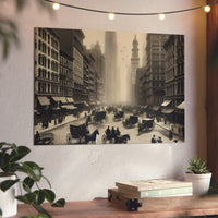 New York Dreaming.- Tableau aluminium