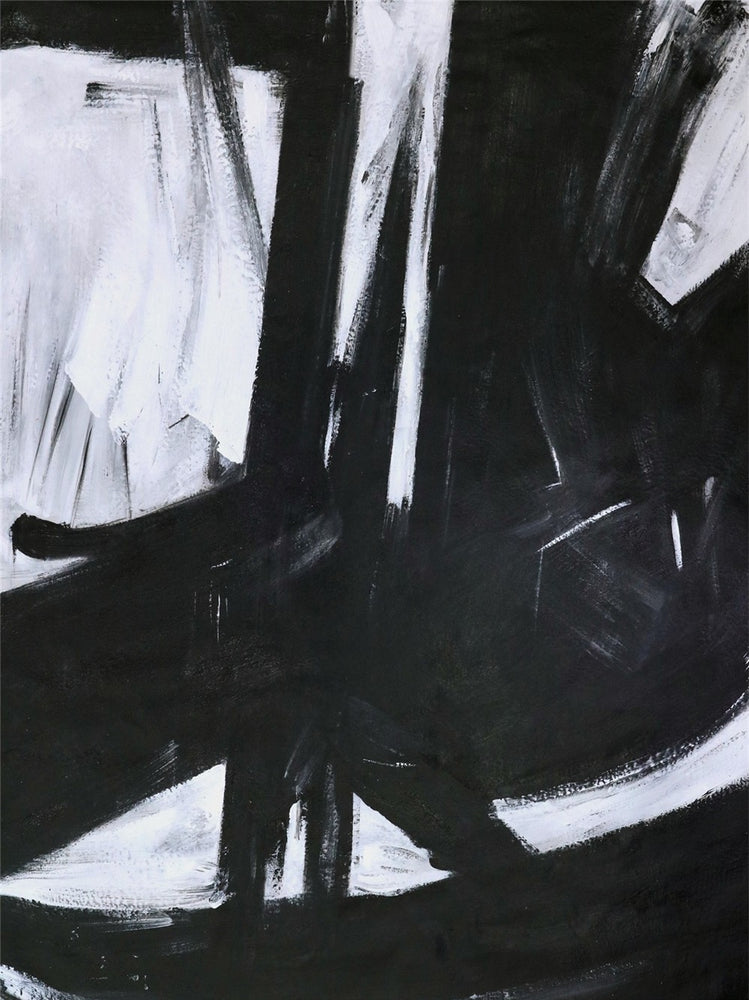 Tableau Peinture noir et blanc