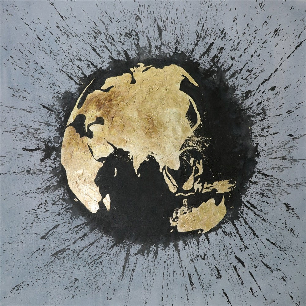 Gold Planisphere oil Painting