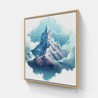 Tranquil Mountain Retreat-Canvas-artwall-Artwall