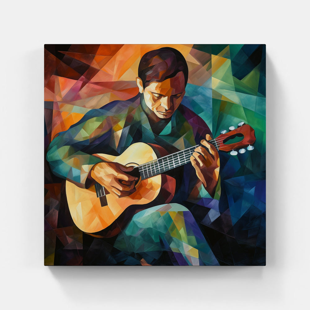 Enigmatic Guitar Chorus-Canvas-artwall-Artwall