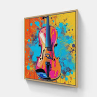 Ethereal Violin Ballad-Canvas-artwall-Artwall