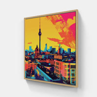 Berlin Dynamic Cityscape-Canvas-artwall-Artwall