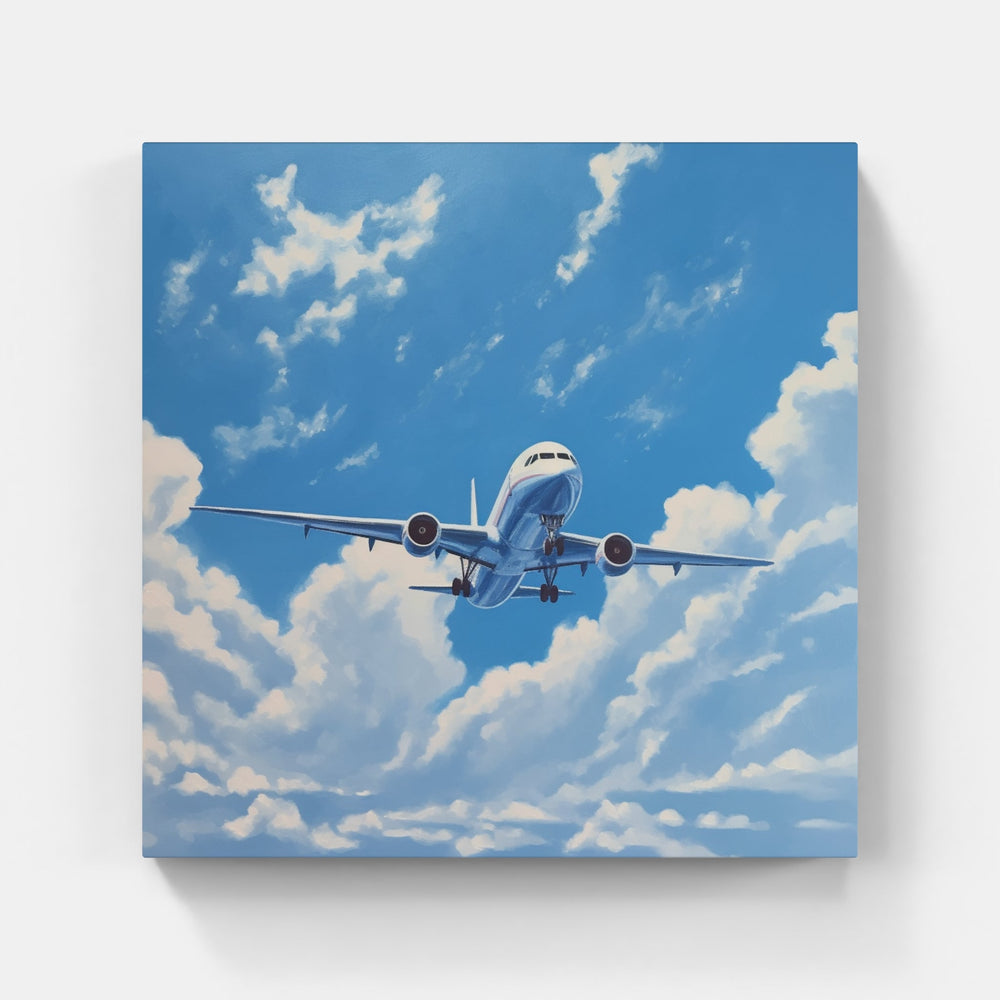 Aviation Fusion-Canvas-artwall-20x20 cm-Unframe-Artwall