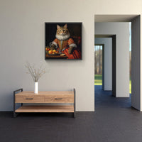 Italian Cat-Canvas-artwall-Artwall