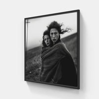 Inkwell Impressions-Canvas-artwall-40x40 cm-Black-Artwall