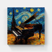 Eloquent Piano Masterpiece-Canvas-artwall-Artwall