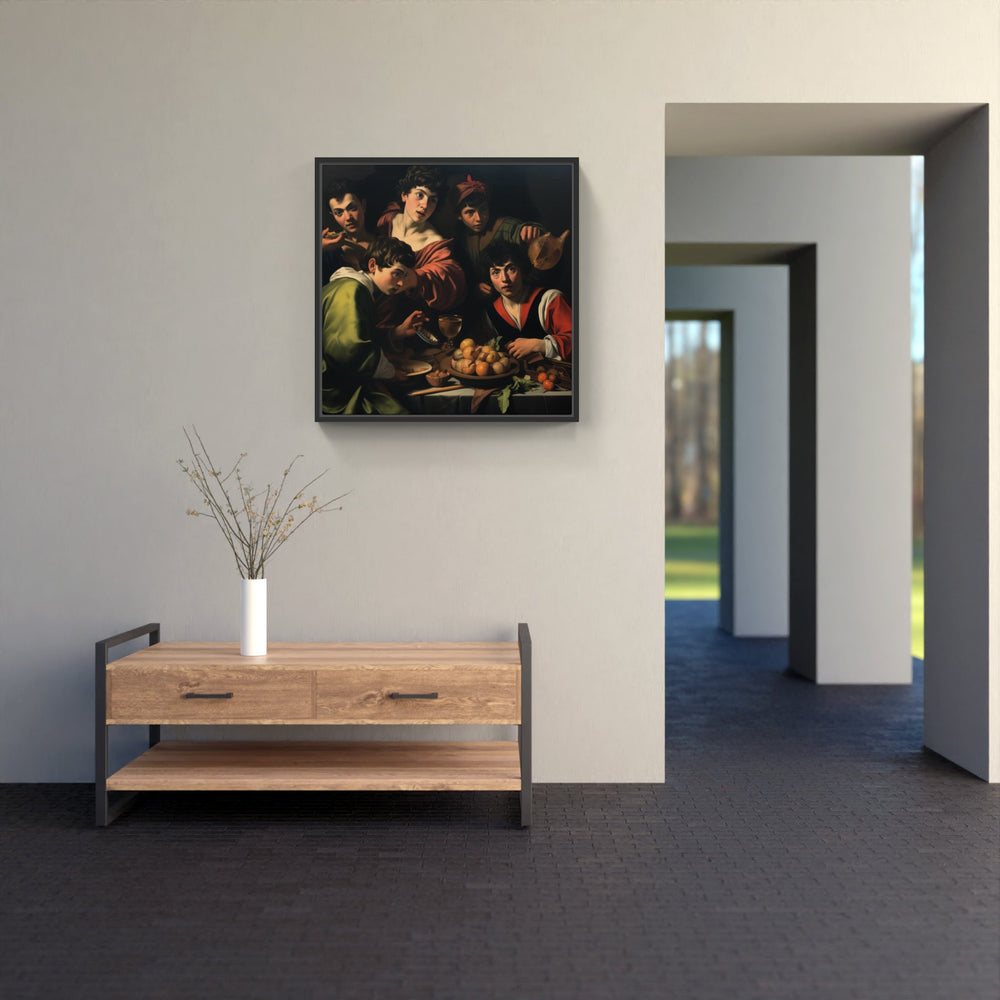 Vivid Caravaggio Awakening-Canvas-artwall-Artwall