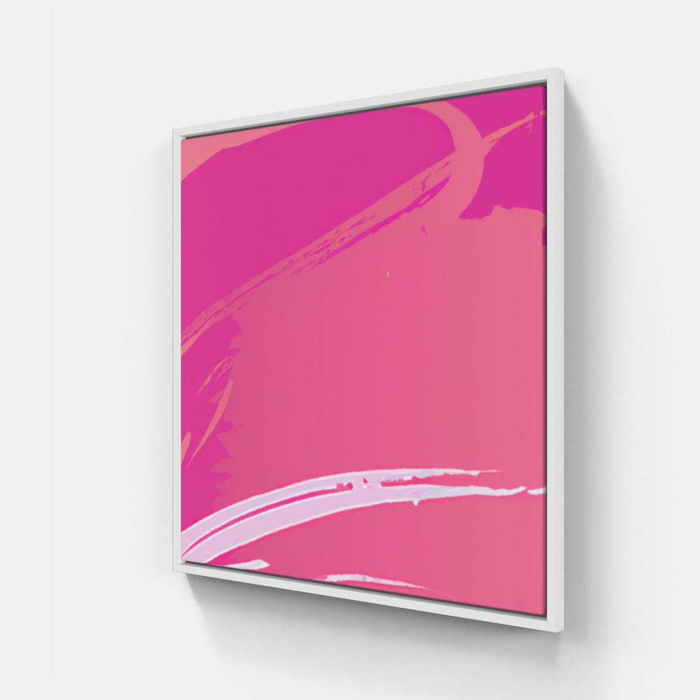 Pink sunset sky-Canvas-artwall-20x20 cm-White-Fine Paper-Artwall