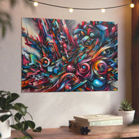 Graffiti Art Amour- Tableau aluminium