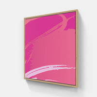 Pink sunset sky-Canvas-artwall-20x20 cm-Wood-Fine Paper-Artwall