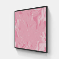 Pink Sunshine Smiles-Canvas-artwall-20x20 cm-Black-Artwall