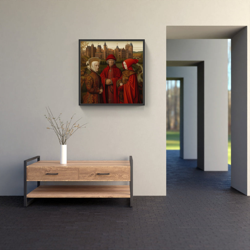 Radiant Van Eyck Colors-Canvas-artwall-Artwall