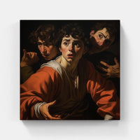 Dynamic Caravaggio Encounter-Canvas-artwall-Artwall