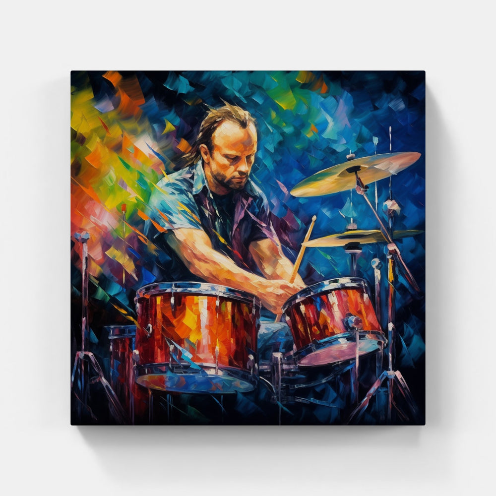 Whimsical Drum Journeys-Canvas-artwall-Artwall