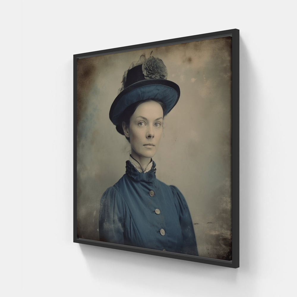 Daguerreotype Symphony-Canvas-artwall-20x20 cm-Black-Artwall