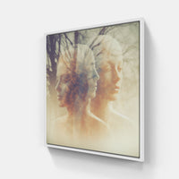 Captivating Exposed Moments-Canvas-artwall-20x20 cm-White-Artwall