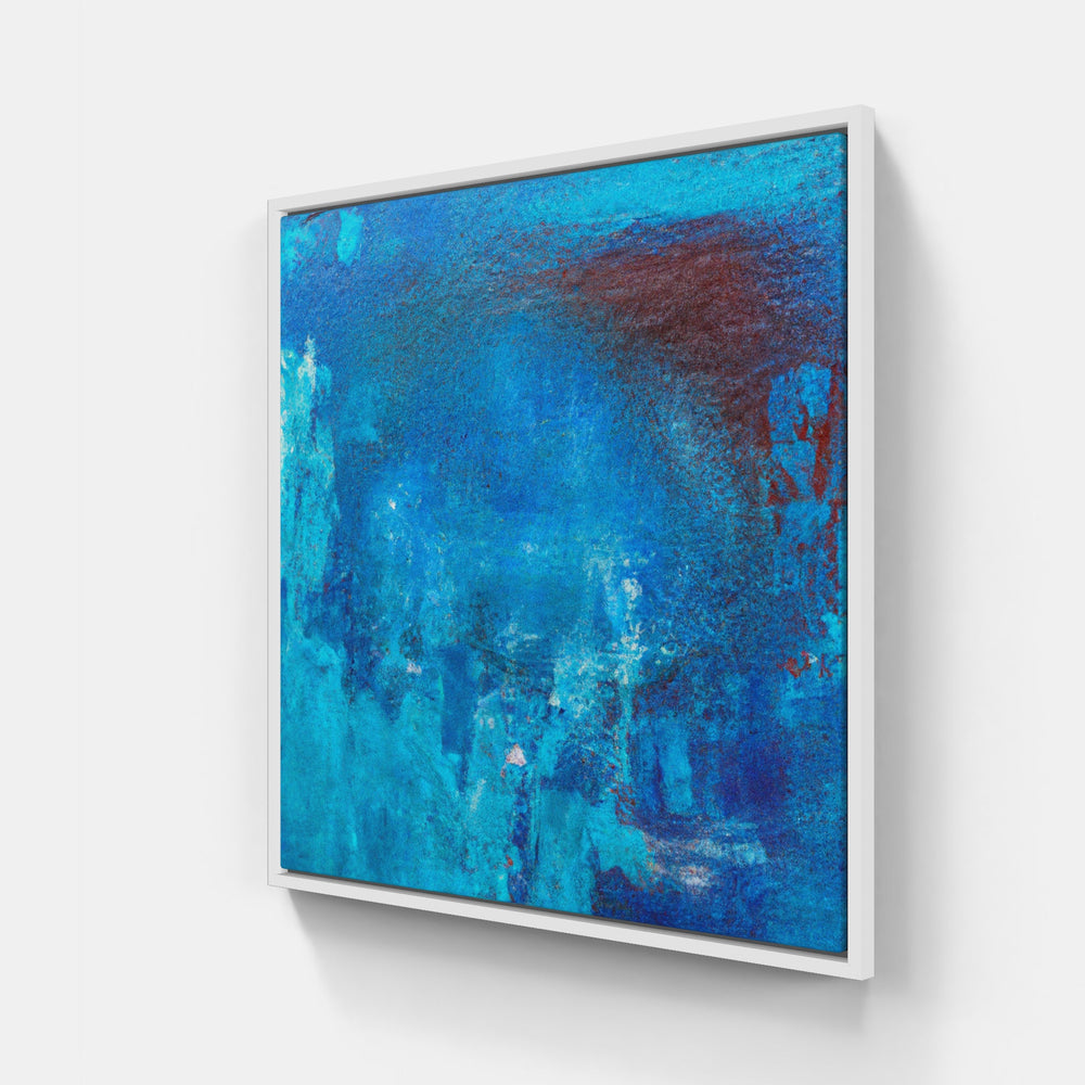 Blue Summer Skies-Canvas-artwall-20x20 cm-White-Artwall