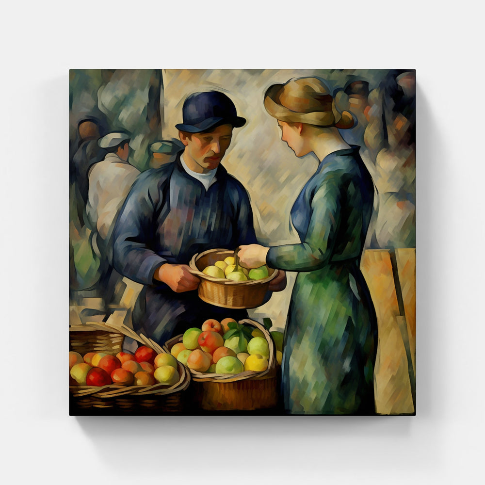 Cezanne's Pictorial Symphony-Canvas-artwall-Artwall