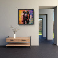 Eternal Embrace Passion Harmony-Canvas-artwall-Artwall