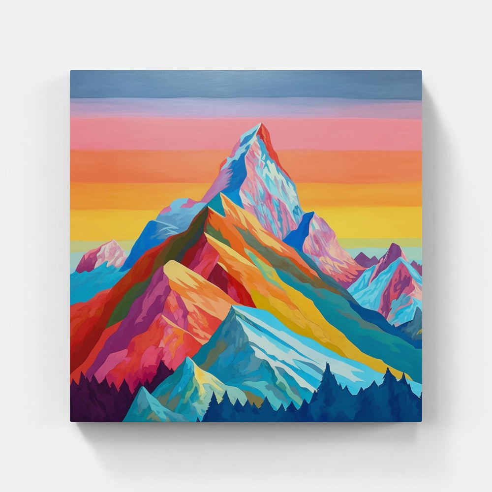 Mountain Dreamscape Art-Canvas-artwall-Artwall